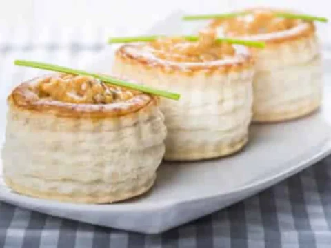 Vol-au-Vent aux Fruits de Mer au Cookeo