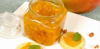 confiture mangues peches thermomix