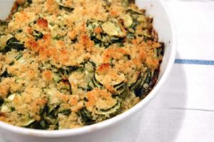 gratin de courgettes facile