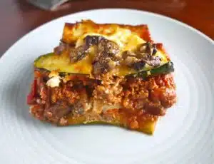 lasagnes courgettes bolognaise