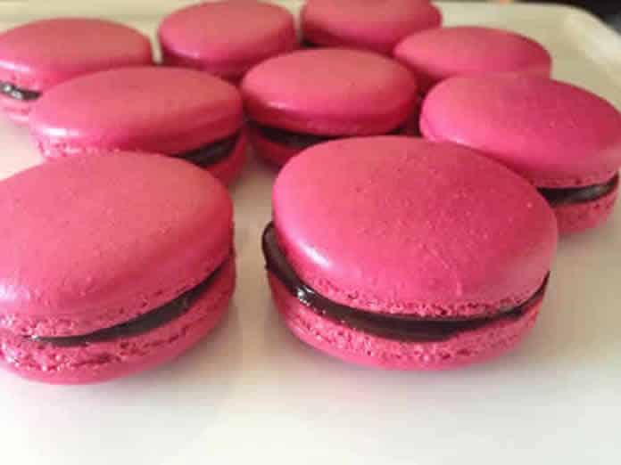 macarons framboise