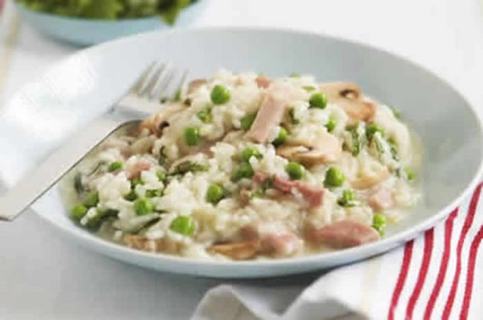 risotto aux petits pois companion