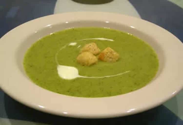 Soupe de brocolis