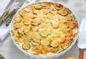 tarte aux courgettes