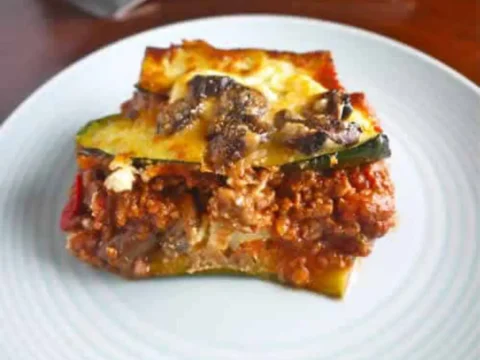 Lasagnes Courgettes Bolognaise