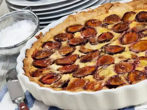 tarte aux prunes