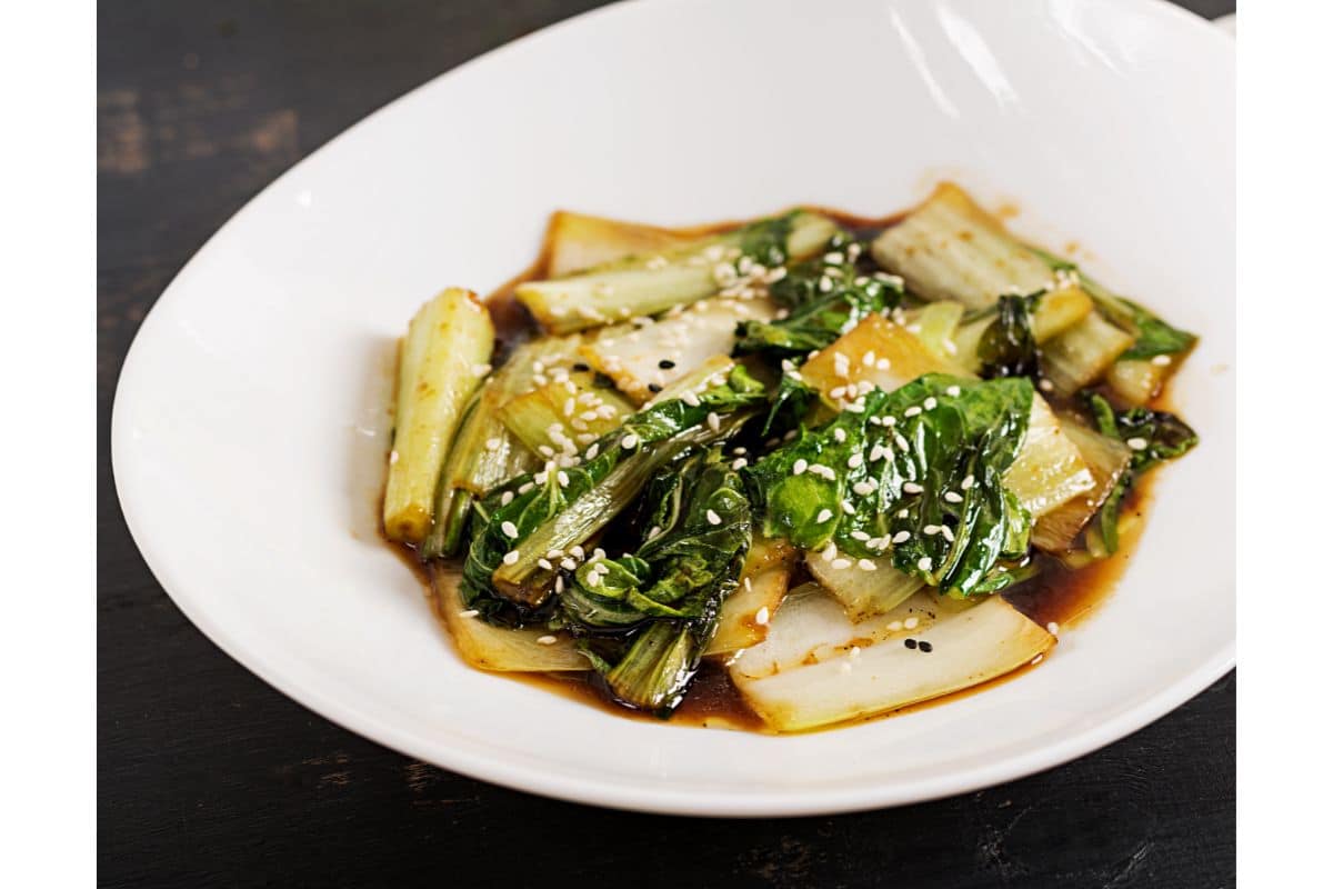 Bok choy au Cookeo