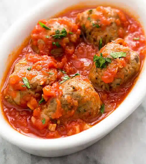 boulettes de boeuf sauce tomate cookeo