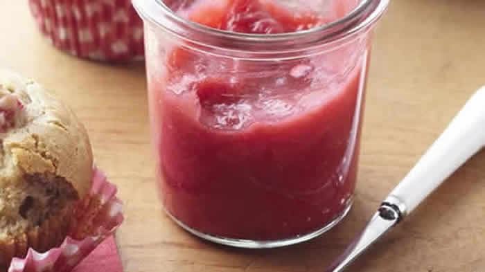 confiture rhubarbe thermomix