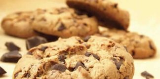 cookies light chocolat