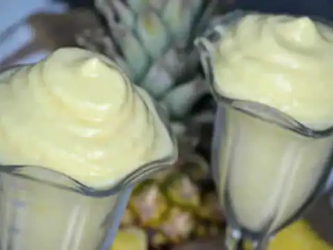 Crème d'Ananas au Thermomix