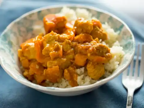 Émincés de Dinde au Curry au Cookeo