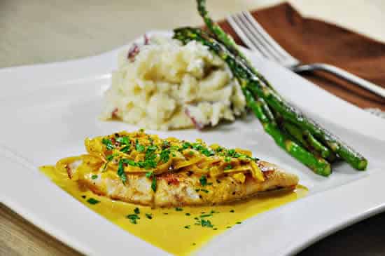 eminces de poulet sauce safran cookeo