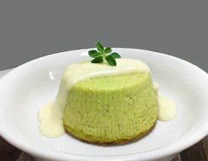 Flan courgette quinoa