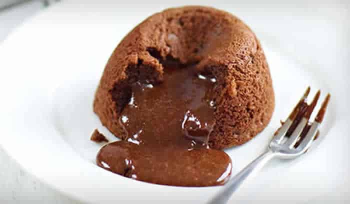 Fondant au chocolat sans beurre