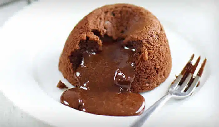 Fondant au chocolat sans beurre