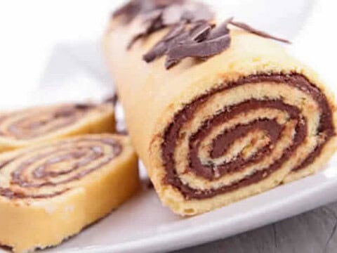 gateau roule nutella facile