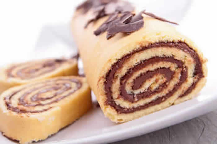 gateau roule nutella facile