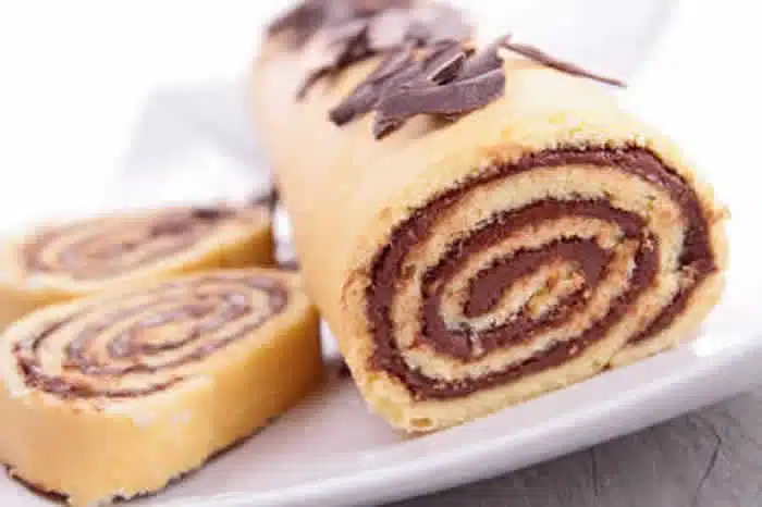 gateau roule nutella facile