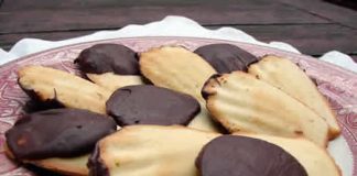 madeleines coque de chocolat