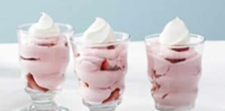 Mousse de fraise au thermomix
