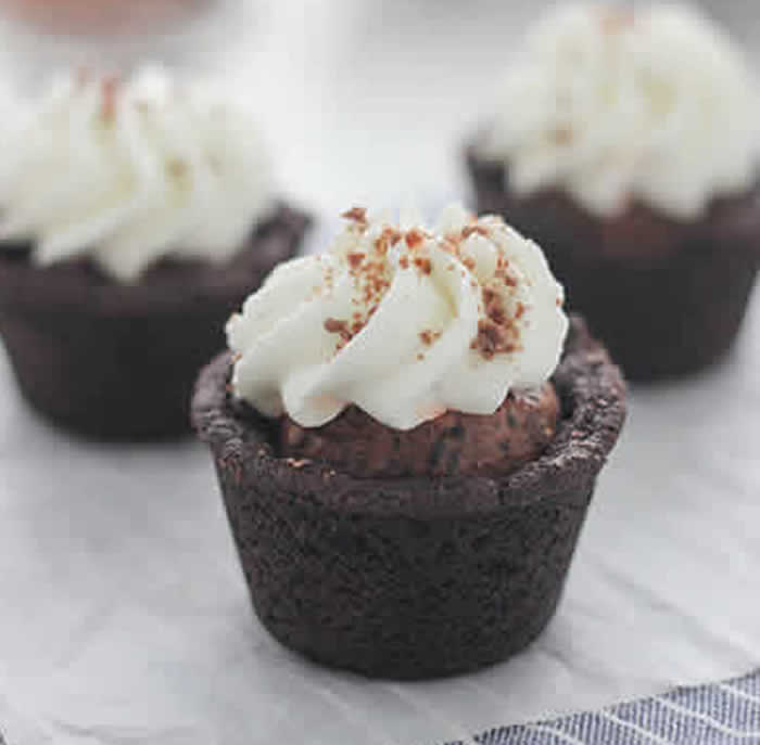 muffins chocolat creme
