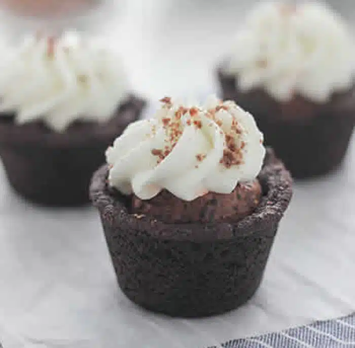 muffins chocolat creme