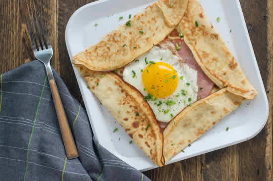 recette crepe salée