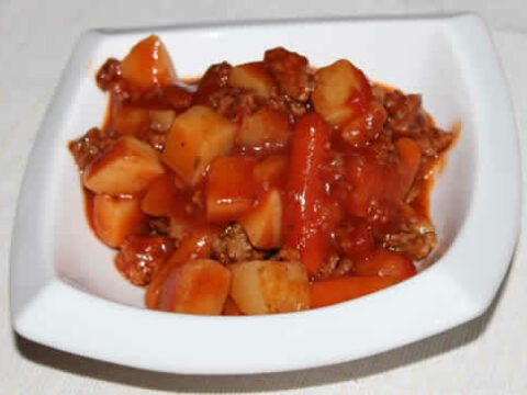 ragout de veau aux pommes de terre cookeo