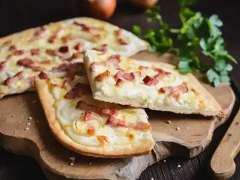Tarte au Chèvre et Jambon au Thermomix