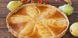 tarte aux poires poudre amandes