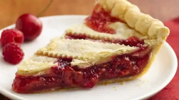 tourte aux fruits rouges