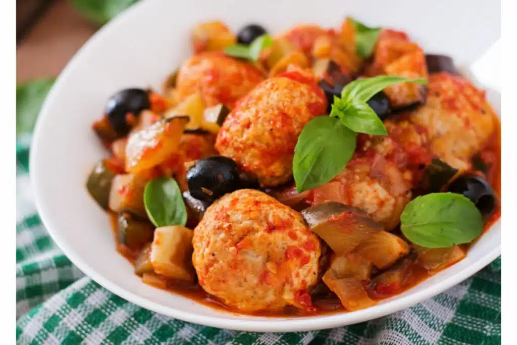 boulettes de boeuf courgettes cookeo