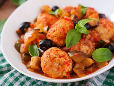 boulettes de boeuf courgettes cookeo