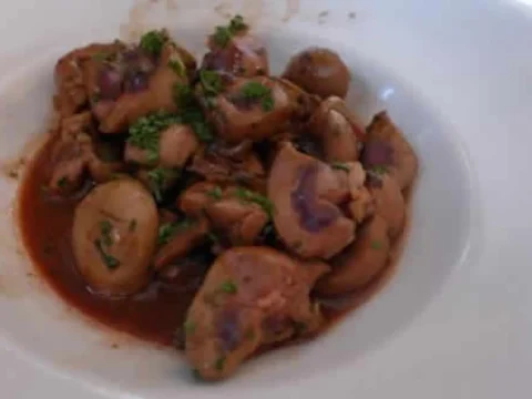 Rognons de Veau aux Champignons au Thermomix