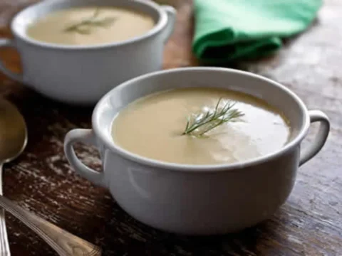 Soupe Pomme de Terre Poireaux Fenouil au Thermomix