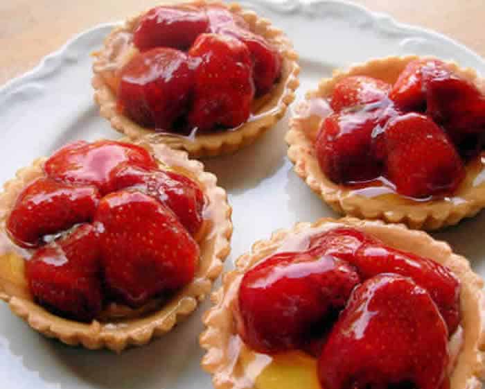 tartelettes aux fraises