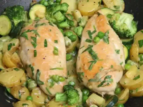 Blancs de Poulet à l'Estragon au Cookeo