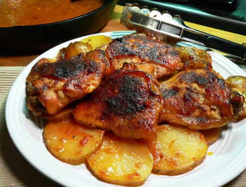 Cuisses De Poulet Aux Pommes De Terre Avec Cookeo