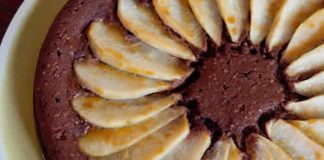 tarte frangipane chocolat poires