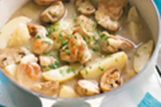 Filet Poulet Pommes De Terre Champignons Cookeo Recette Facile