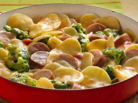 andouillettes aux pommes de terre cookeo