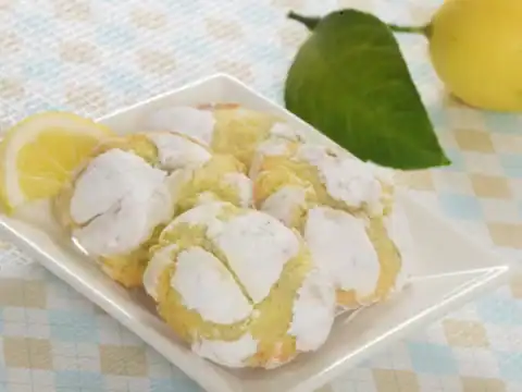 Biscuits Craquelés citron Thermomix