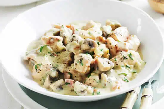 blanc de poulet champignons cookeo