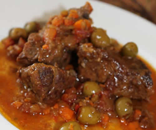boeuf aux olives cookeo