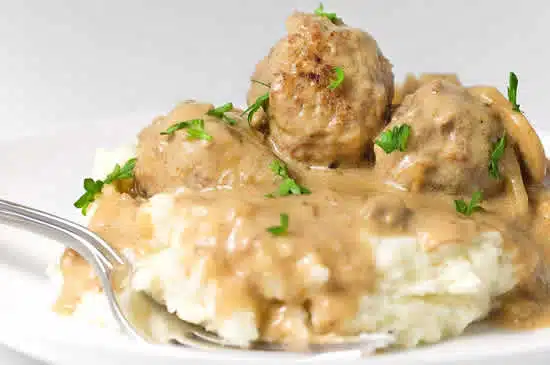 boulettes de boeuf aux champignons cookeo