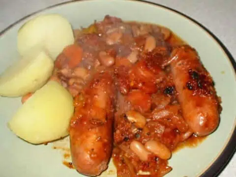 Cassoulet Haricots Blanc Saucisse Cookeo