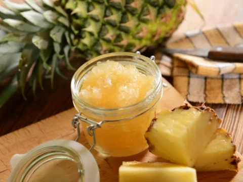 Confiture ananas vanille Cookeo