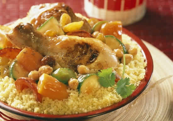 couscous poulet legumes cookeo