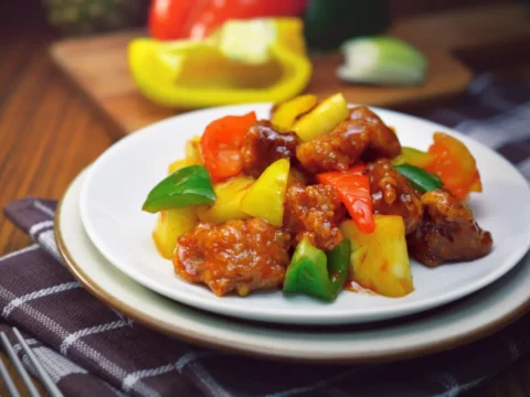 Émincé de Porc aux Légumes au Cookeo